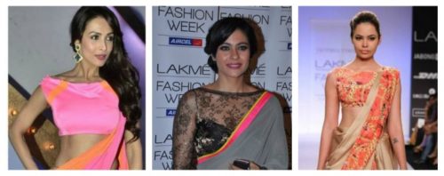 Designer boat neck blouse