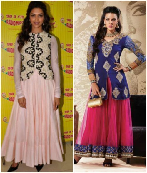 Eid fashion Anarkali heavy look