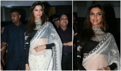 Deepika Padukone in saree