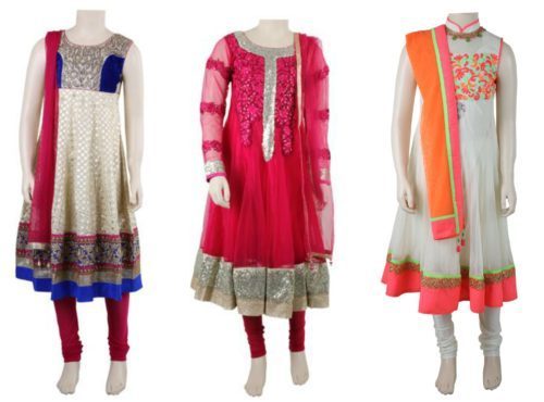 Girls anarkali suits