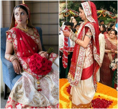 Gujarati saree Draping