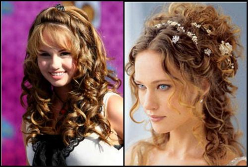 curly hair hairstyle ideas