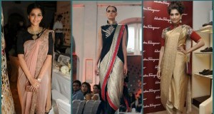 sonam kapoor in anamika khanna saree