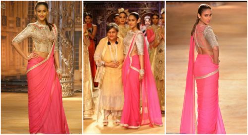 Bollywood stars Ileana D Cruz walked on-ramp