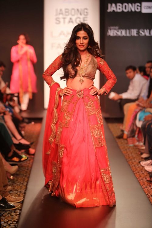 Chitrangada Singh walks on-ramp