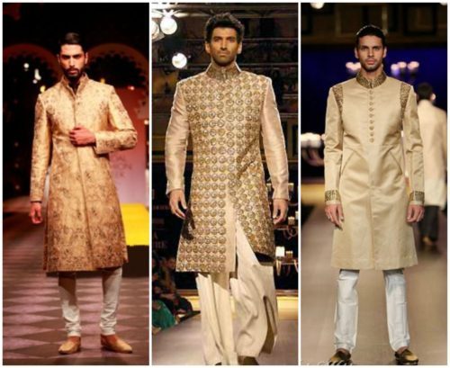 Kurta suit style sherwani