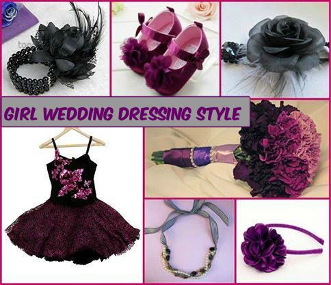 Girls wedding dress style