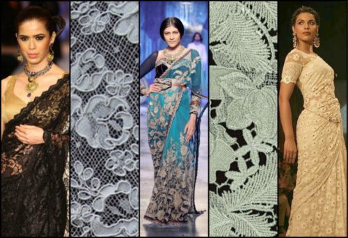Lace Sarees Collection