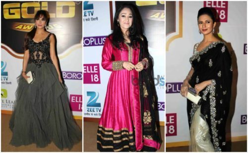 Celebs at Gold Awards 2014