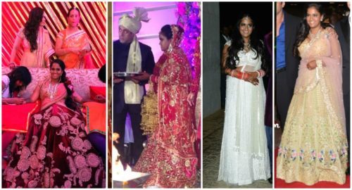 Arpita Khan Wedding Dresses 2014
