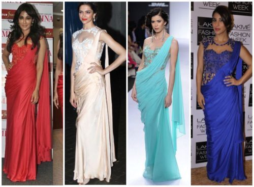 Celebs in Sonakshi Raaj sarees 2014