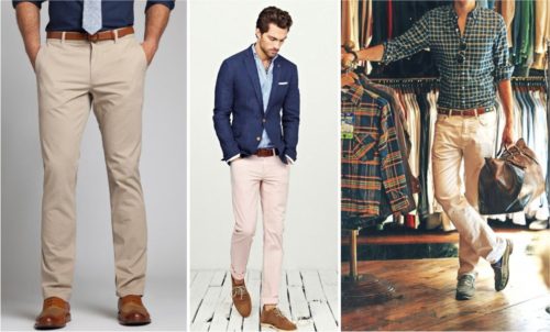 Basic Beige Cotton Trouser