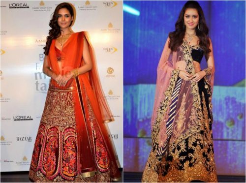 A-Line Lehenga choli