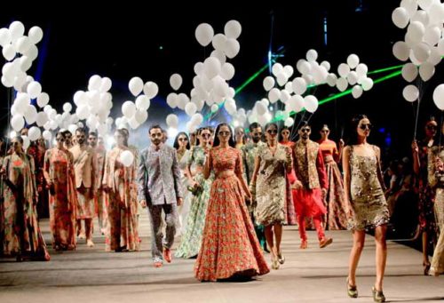 The grand opening of Lakme fashion show 2015