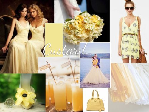 Custard fashion colour trend 2015