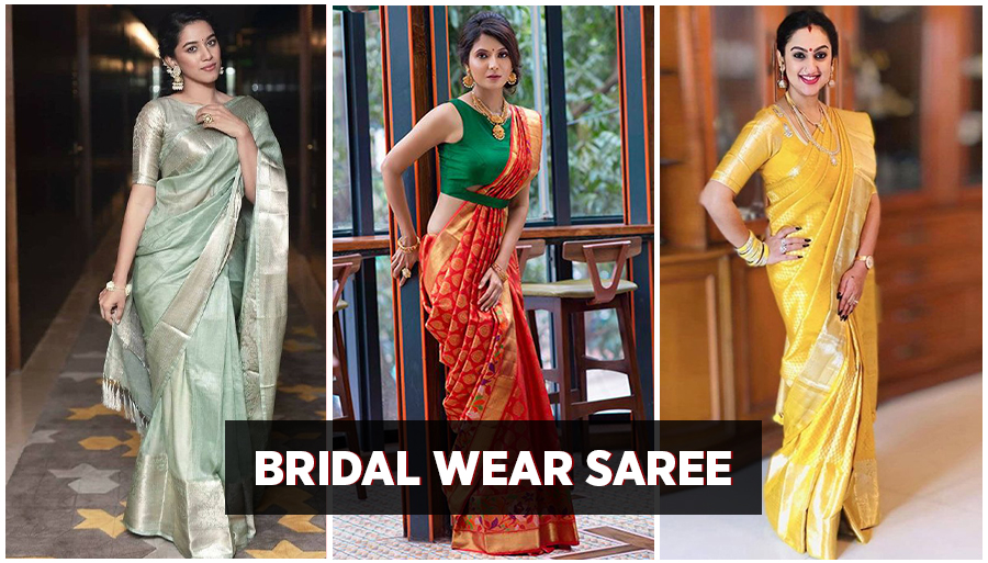 bridal saree