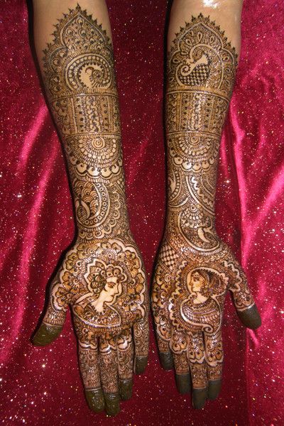 mehndi design back hand