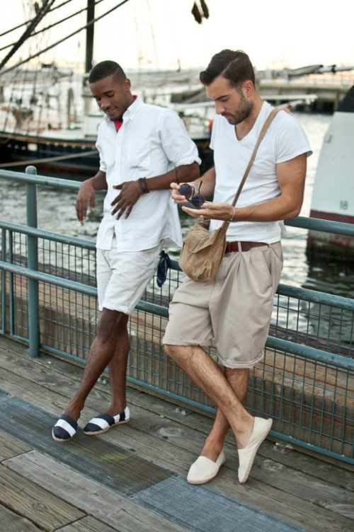 Men in Espadrilles