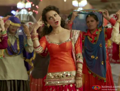 Kangana Ranaut in Patiala Salwar