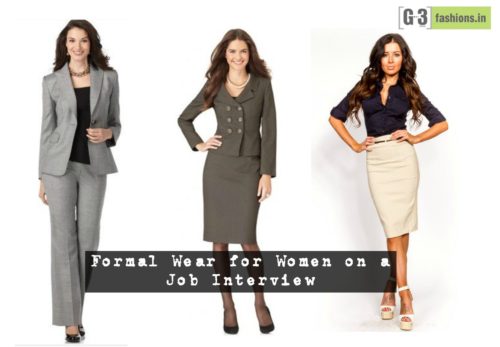 Formal Wear for Women on a Job Interview