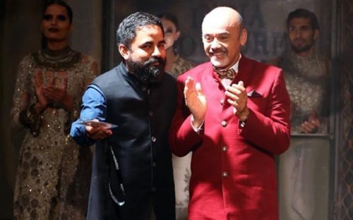 Sabyasachi and Christian Louboutin