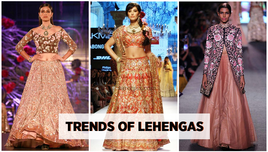 trends of lehengas