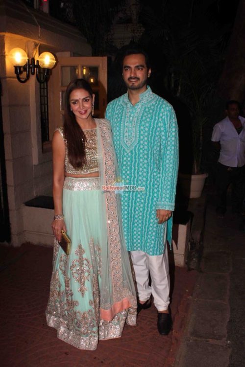 Esha Deol with her husband Bharat Takhtani