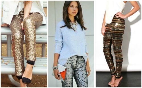 sequins leggings