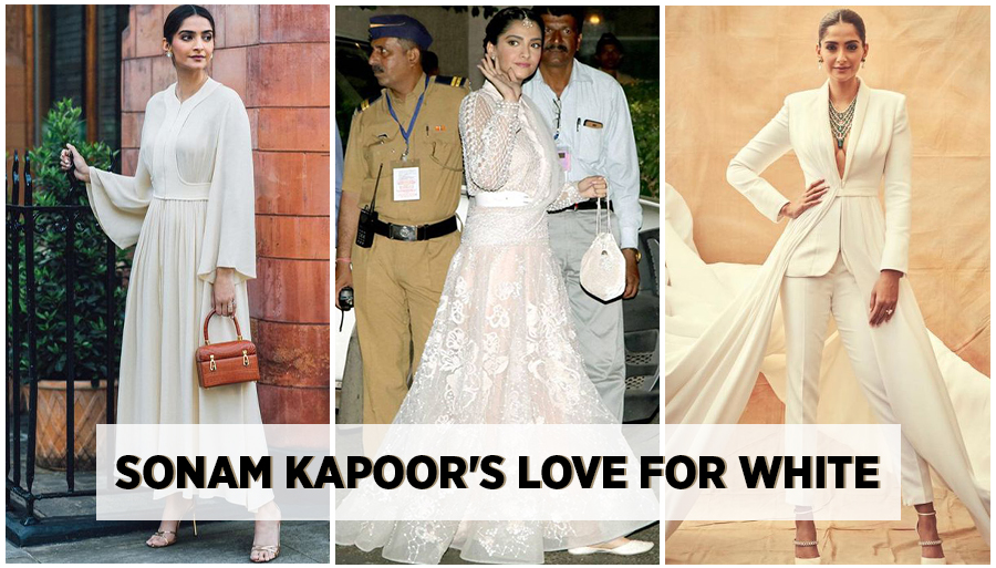 sonam kapoor in white