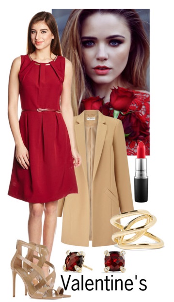 Valentines red dress
