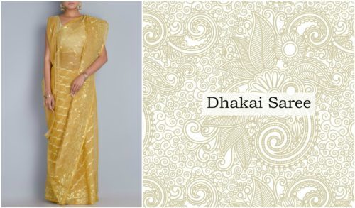 Dhakai cotton saree
