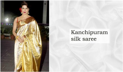 Kanchipuram silk saree