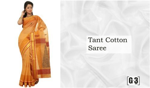 Tant cotton saree