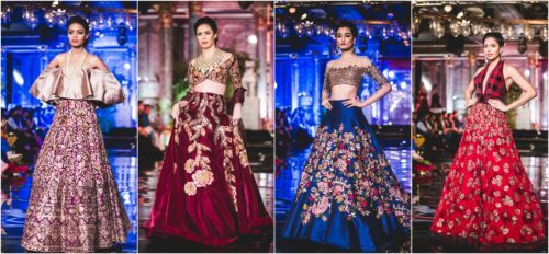 ICW2016 partywear lehenga collection
