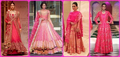 Nargis Fakhri, Karishma Kapoor wedding pink trend salwar kameez 2020