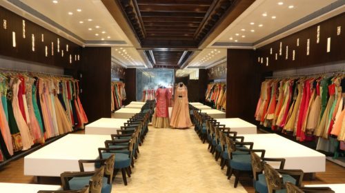 lehenga-choli-floor on Top floor G3+ Store