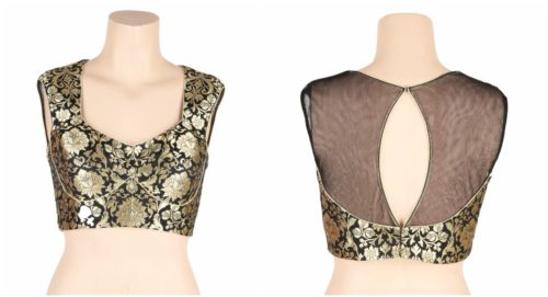 View all brocade black saree blouse brocade black saree blouse