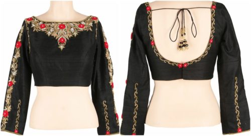 View all embroidered design's saree & blouse embroidered design's saree & blouse