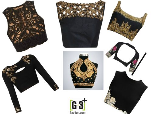 Ready-made black blouses