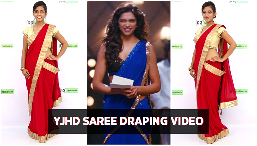 YJHD Saree Draping Video