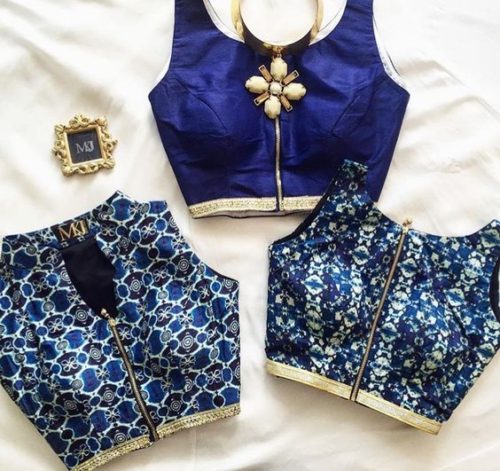 Round neck and crop style