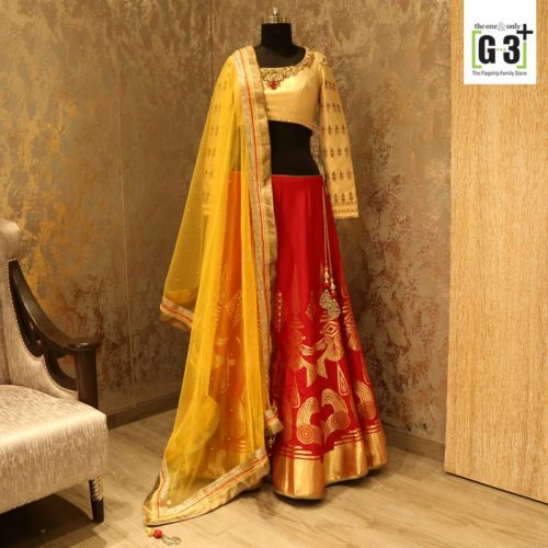 Hourglass Body Shape Lehenga