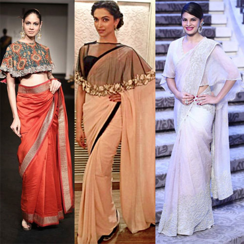 Cape style Designer Blouse