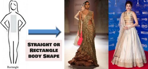 Lehenga for Straight or Rectangle body