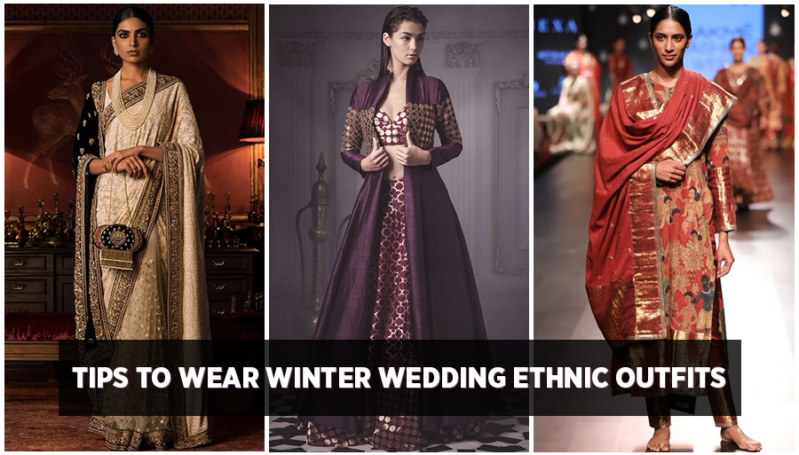 winter wedding wear