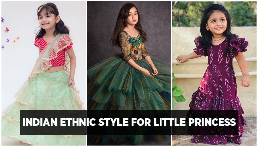 Indian wedding style for your little girl