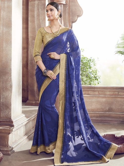 pure georgette sarees