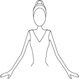 v neck line salwar kameez