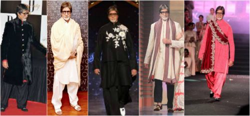 Amitabh Bachchan vCelebrities In Indian Ethnic Wear