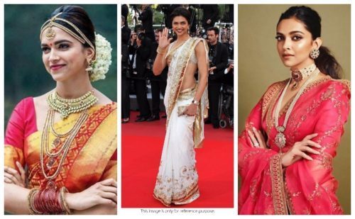 Deepika padukone in saree